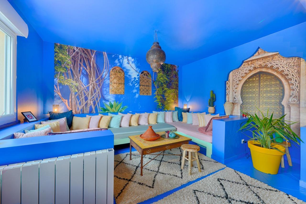 Luxury Jardin Majorelle Paris Orly Avec Jacuzzi วิญู-ซูร์-เซน ภายนอก รูปภาพ