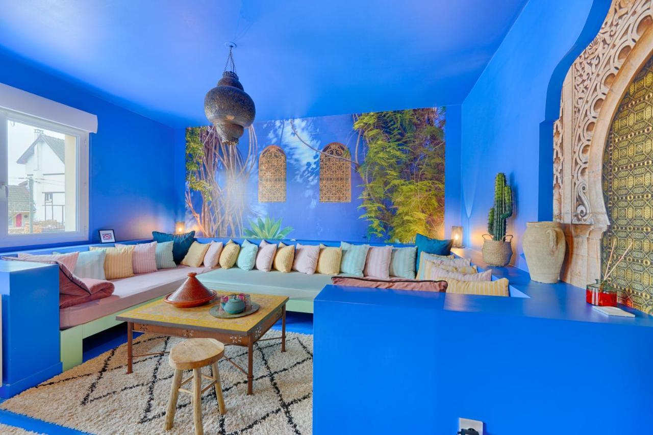 Luxury Jardin Majorelle Paris Orly Avec Jacuzzi วิญู-ซูร์-เซน ภายนอก รูปภาพ